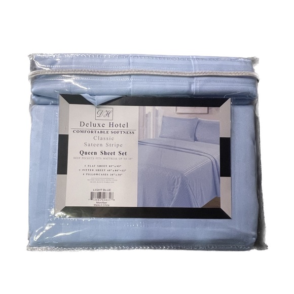 Deluxe Hotel Queen Size Sheet Set - Picture 1 of 2